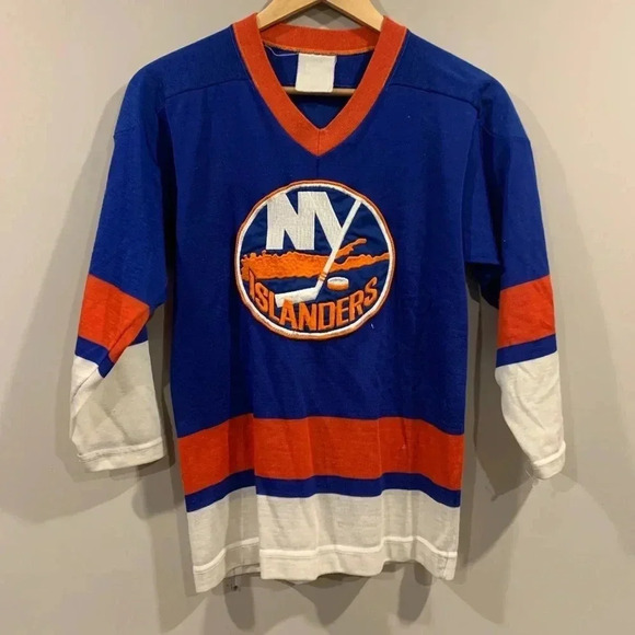 Vintage 80s New York Islanders  NHL Jersey SMALL - Picture 1 of 10